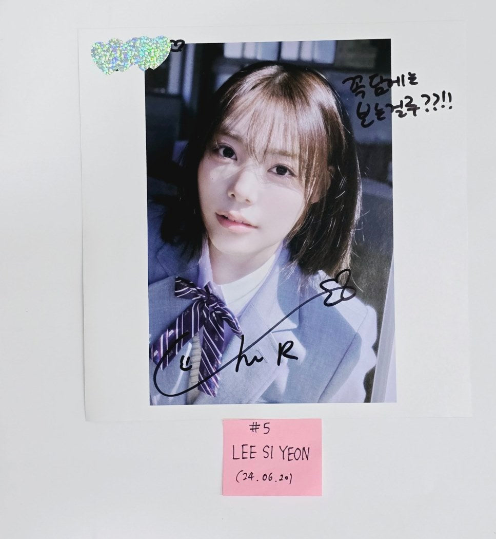 QWER "MANITO" - A Cut Page From Fansign Event Album [24.6.20] - HALLYUSUPERSTORE