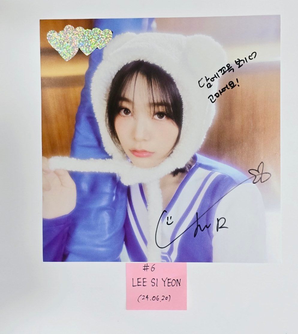 QWER "MANITO" - A Cut Page From Fansign Event Album [24.6.20] - HALLYUSUPERSTORE