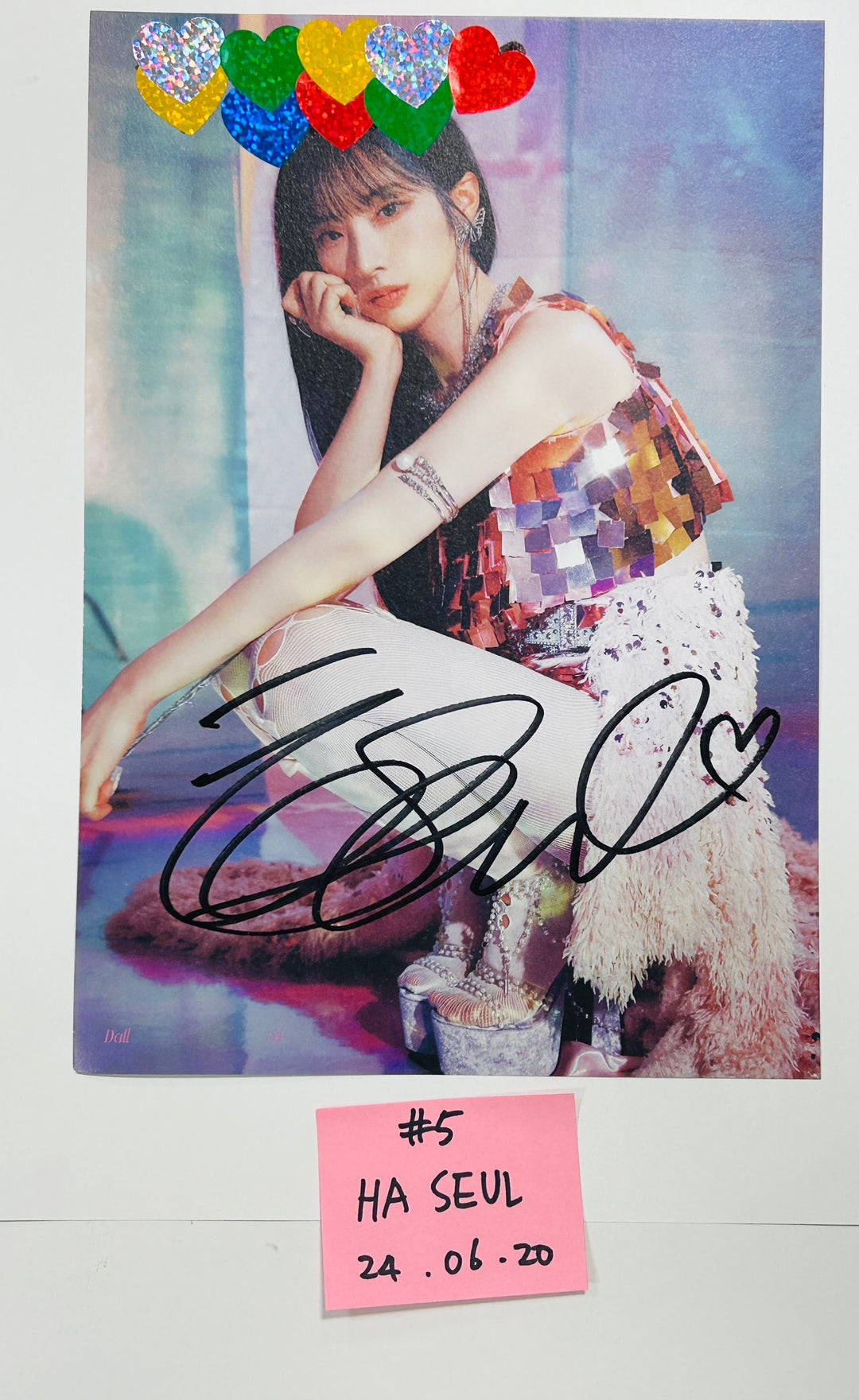 Artms "DALL" - A Cut Page From Fansign Event Album [24.6.20] - HALLYUSUPERSTORE