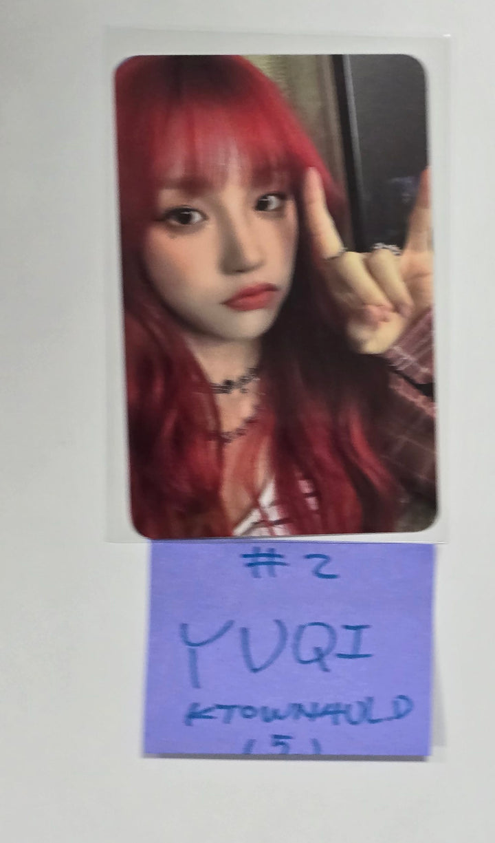 YUQI "YUQ1" - Ktown4U Lucky Draw Event Photocard Round 2 [24.6.21] - HALLYUSUPERSTORE