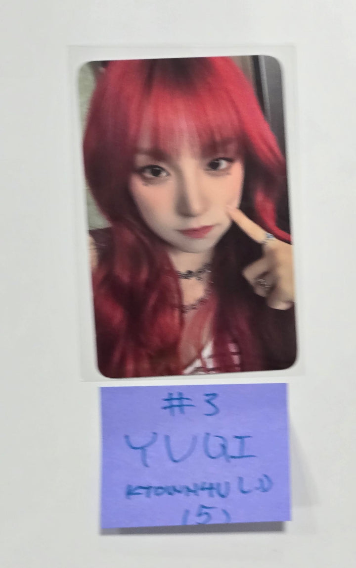 YUQI "YUQ1" - Ktown4U Lucky Draw Event Photocard Round 2 [24.6.21] - HALLYUSUPERSTORE