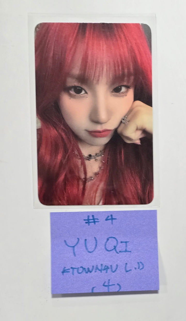 YUQI "YUQ1" - Ktown4U Lucky Draw Event Photocard Round 2 [24.6.21] - HALLYUSUPERSTORE