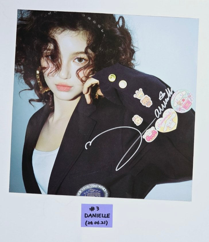 NewJeans "How Sweet" - A Cut Page From Fansign Event Album [24.6.21] - HALLYUSUPERSTORE