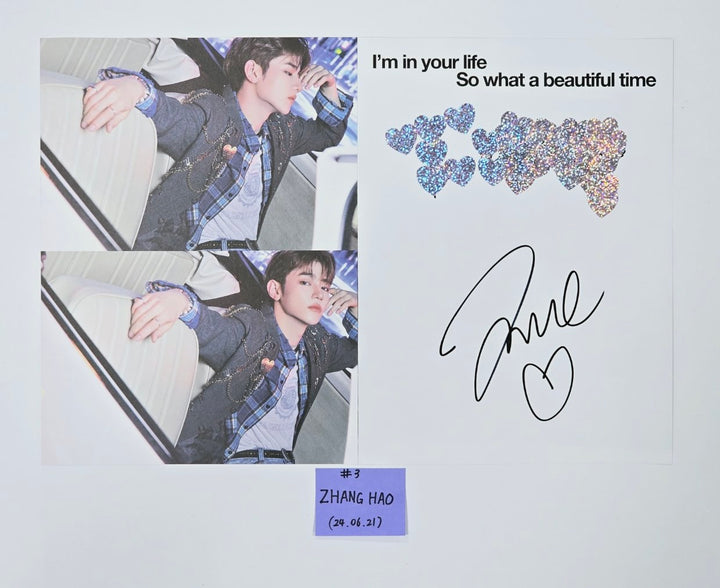 ZEROBASEONE(ZB1) "You had me at HELLO" - A Cut Page From Fansign Event Album [24.6.21] - HALLYUSUPERSTORE