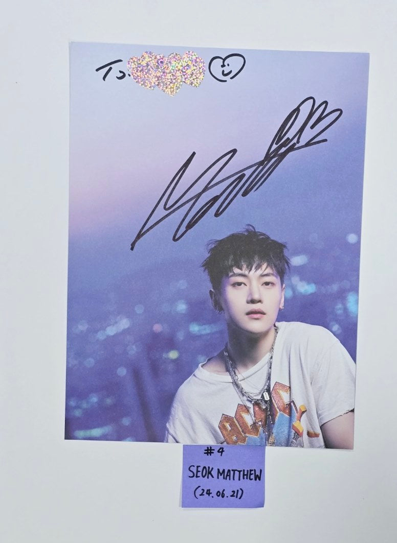 ZEROBASEONE(ZB1) "You had me at HELLO" - A Cut Page From Fansign Event Album [24.6.21] - HALLYUSUPERSTORE