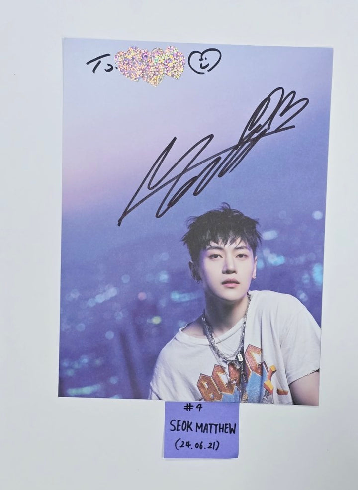 ZEROBASEONE(ZB1) "You had me at HELLO" - A Cut Page From Fansign Event Album [24.6.21] - HALLYUSUPERSTORE