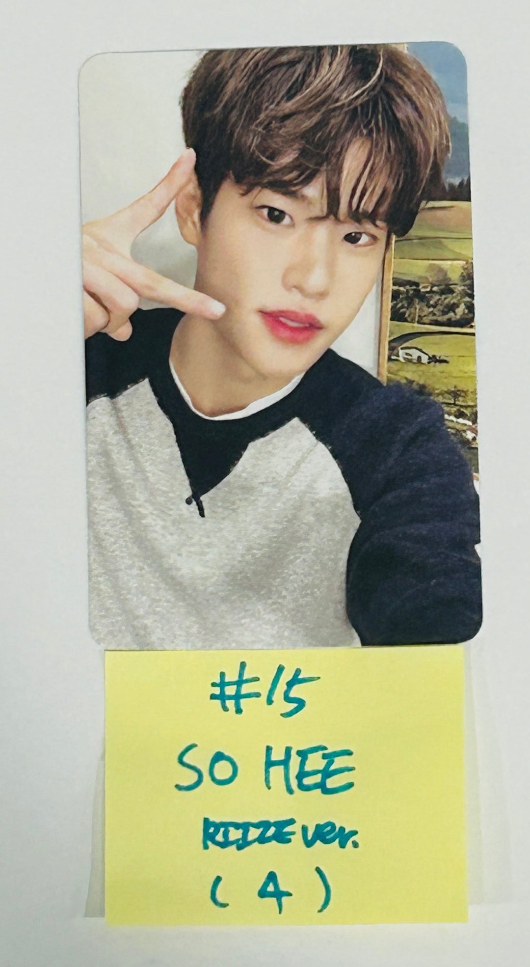 RIIZE "RIIZING" - Trading Photocard [RIIZE Ver.] [24.6.24] - HALLYUSUPERSTORE