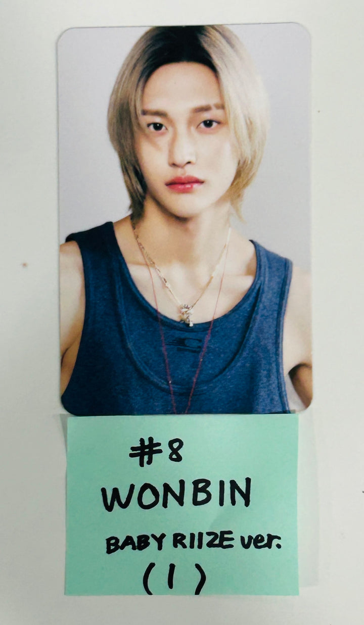 RIIZE "RIIZING" - Trading Photocard [BABY RIIZE Ver.] [24.6.24] - HALLYUSUPERSTORE
