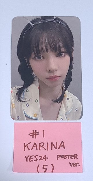 Aespa "Armageddon : The Mystery Circle" - Yes24 Pre-Order Benefit Photocard [Poster Ver.] [24.6.25] - HALLYUSUPERSTORE