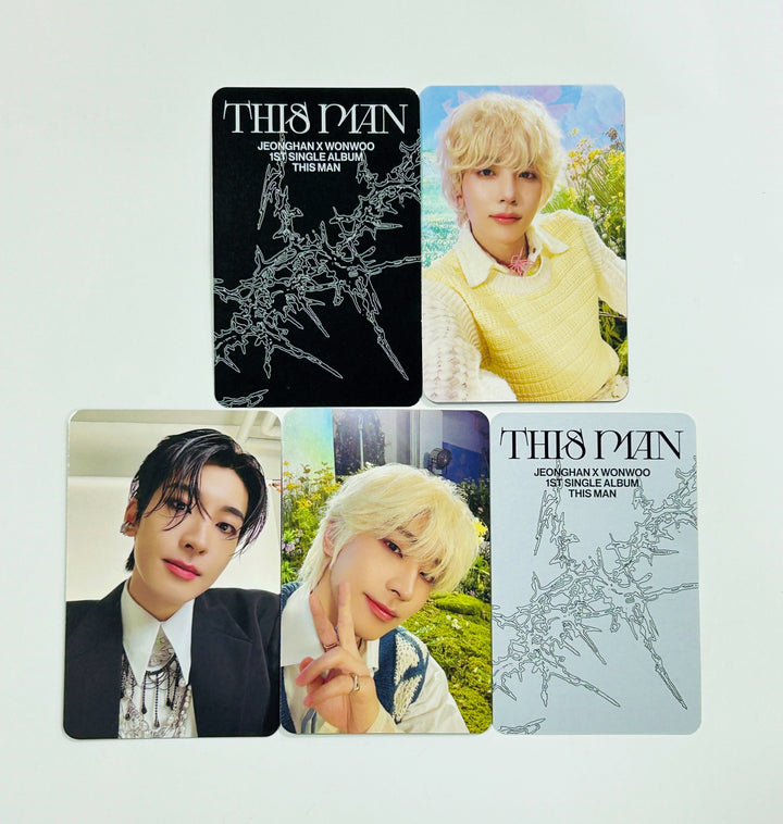 Jeonghan X Wonwoo (of Seventeen) "This Man" - Official Photocard [24.6.25] - HALLYUSUPERSTORE