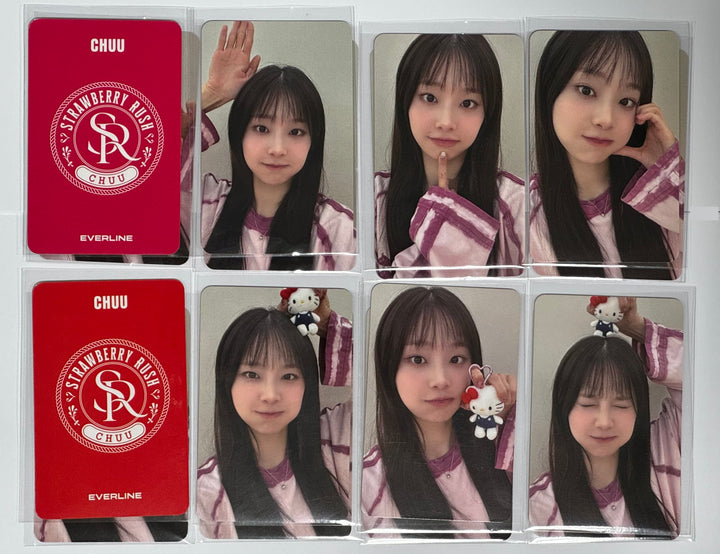 CHUU "Strawberry Rush" - Everline Fansign Event Photocard [24.6.26] - HALLYUSUPERSTORE