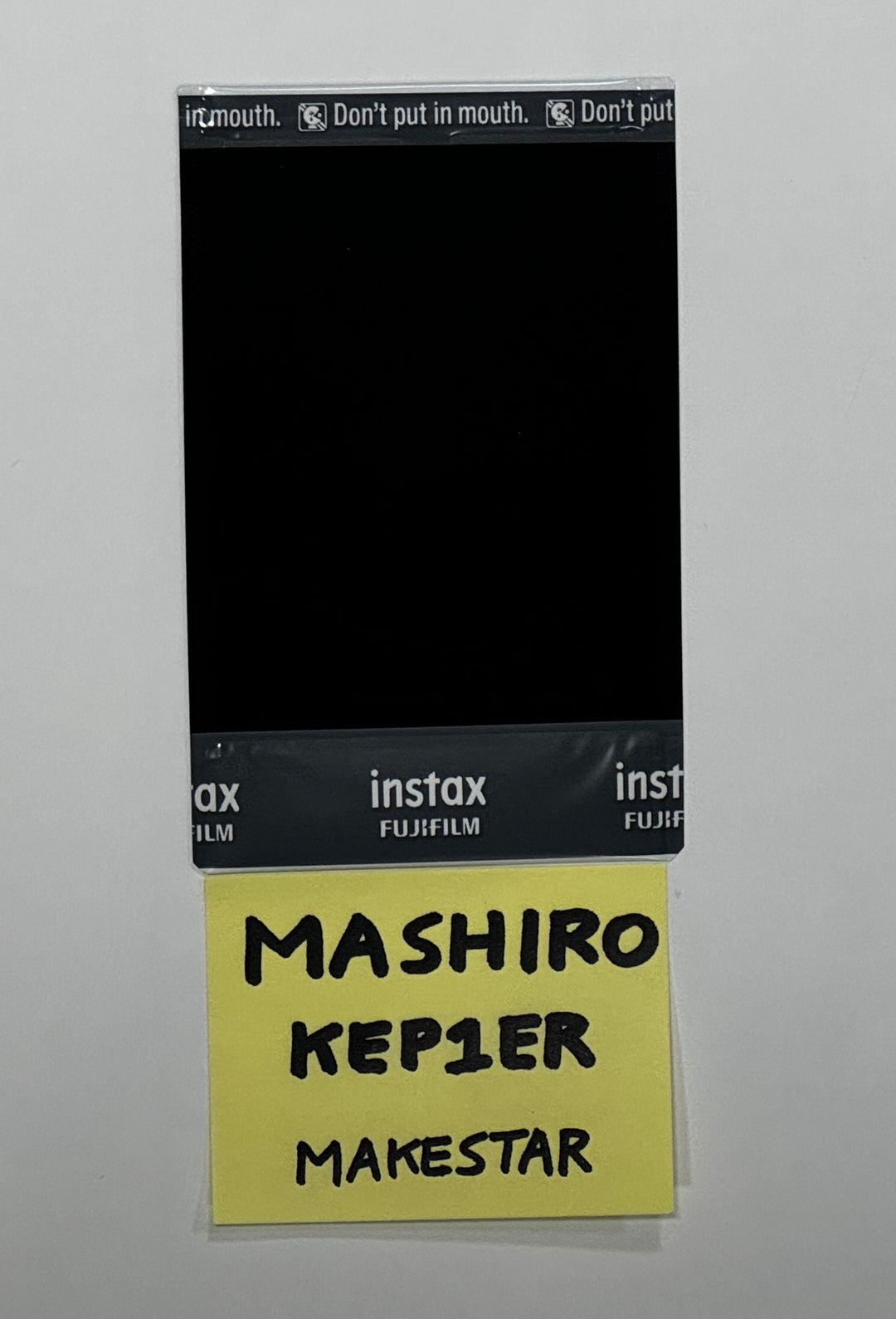 Mashiro (of Kep1er) "Kep1going On" - Hand Autographed(Signed) Polaroid [24.6.26] - HALLYUSUPERSTORE
