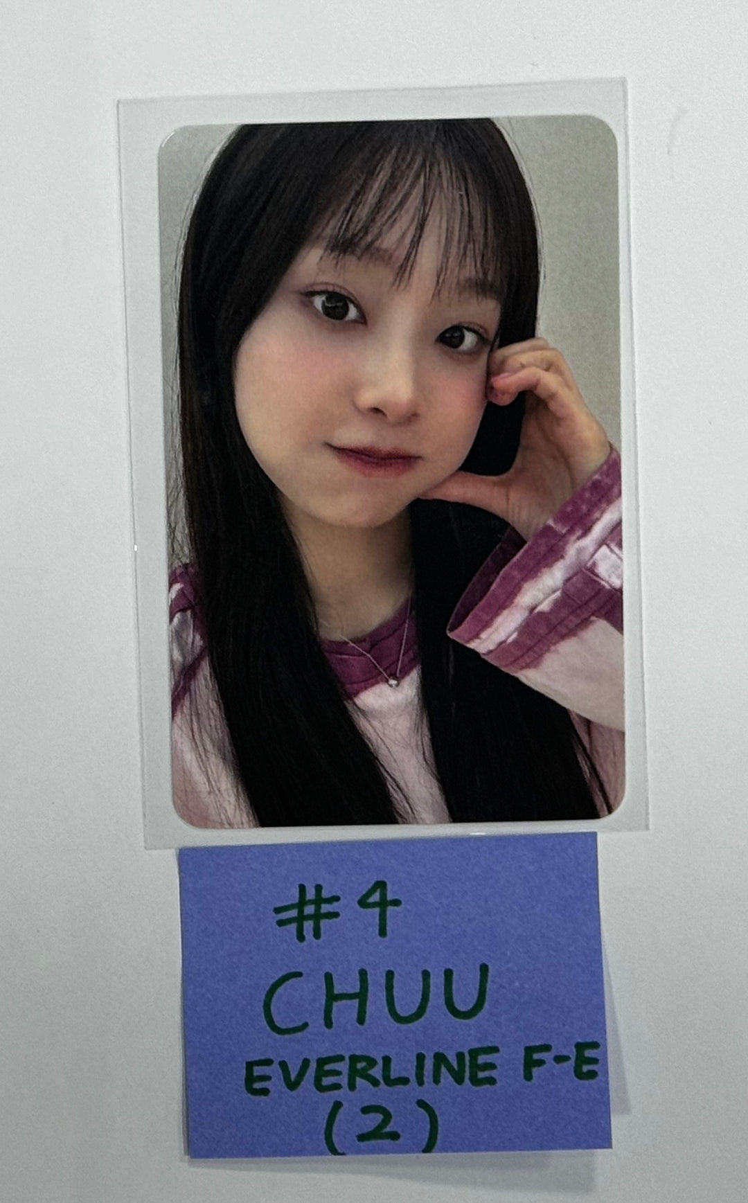 CHUU "Strawberry Rush" - Everline Fansign Event Photocard [24.6.26] - HALLYUSUPERSTORE