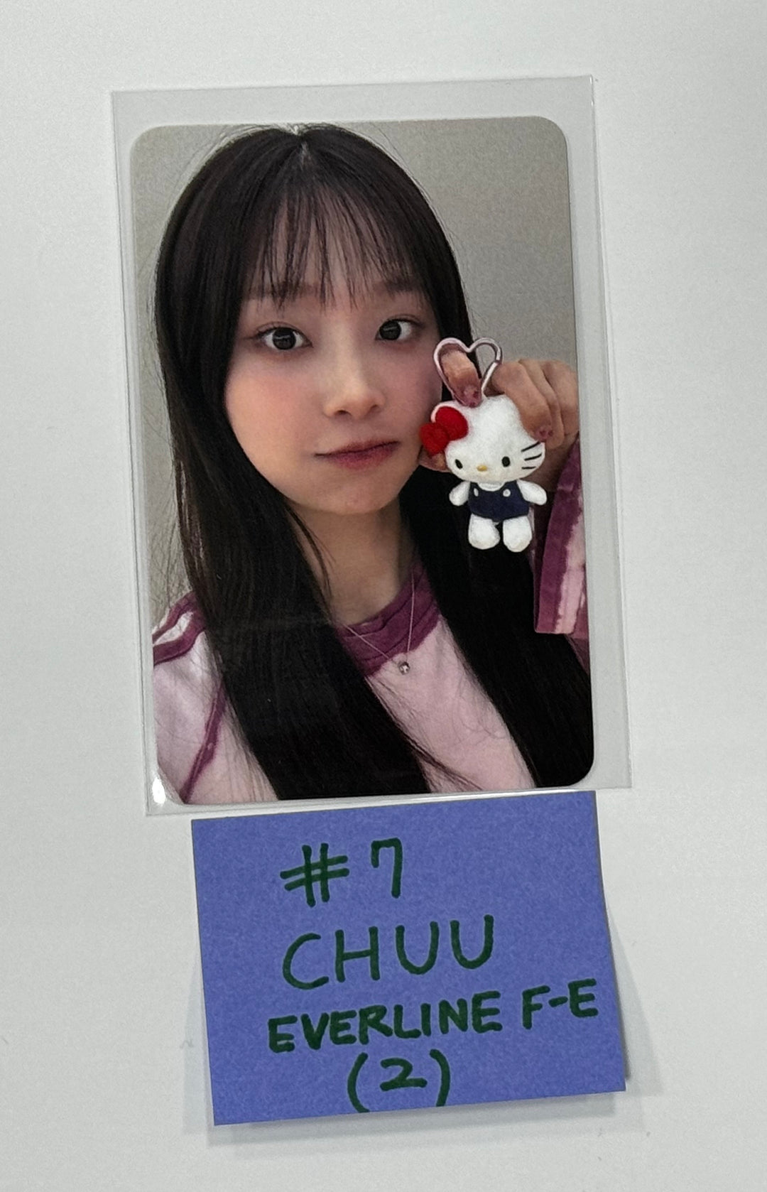 CHUU "Strawberry Rush" - Everline Fansign Event Photocard [24.6.26] - HALLYUSUPERSTORE