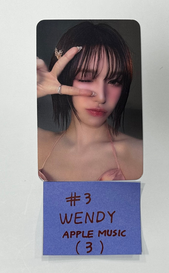 Red Velvet "Cosmic" - Apple Music Pre-order Benefit Photocard [23.6.26] - HALLYUSUPERSTORE