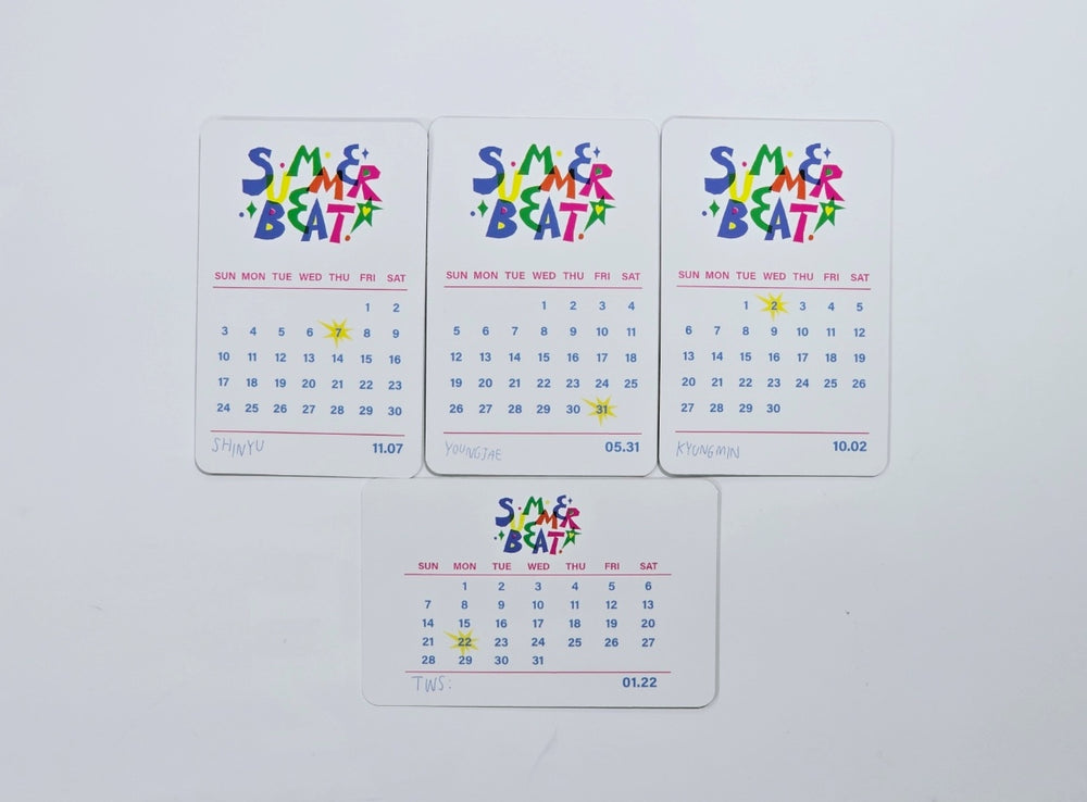 TWS "Summer Beat!" - Yes24 Pre-Order Benefit Photocard [24.06.26] - HALLYUSUPERSTORE