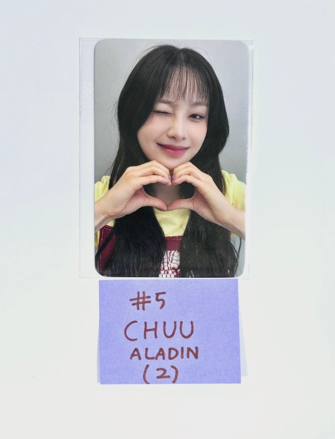 CHUU "Strawberry Rush" - Aladin Fansign Event Photocard [24.6.26] - HALLYUSUPERSTORE