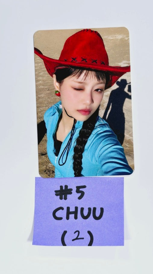 CHUU "Strawberry Rush" - Everline Pop-Up Official MD Trading Photocard [24.6.26] - HALLYUSUPERSTORE