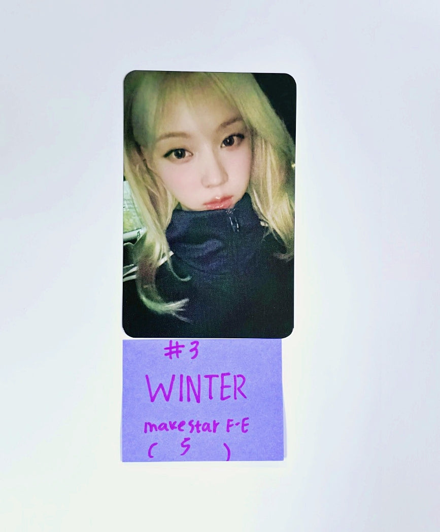 Aespa "Armageddon : The Mystery Circle" - MakeStar Fansign Event Photocard (My Power Ver.) [24.06.26] - HALLYUSUPERSTORE