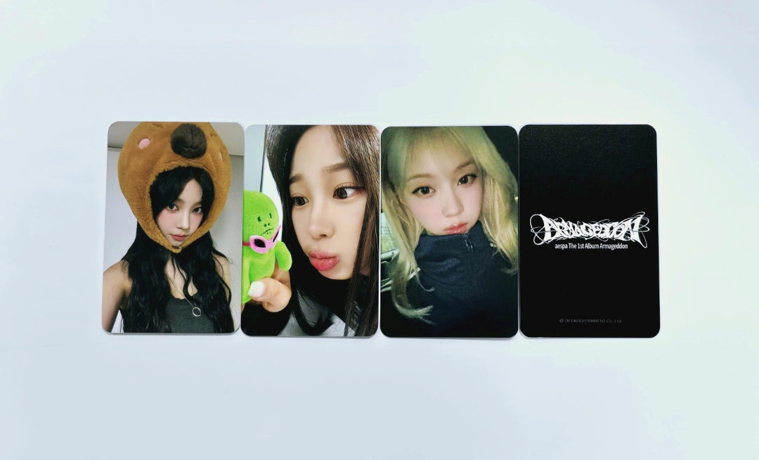 Aespa "Armageddon : The Mystery Circle" - MakeStar Fansign Event Photocard (My Power Ver.) [24.06.26] - HALLYUSUPERSTORE