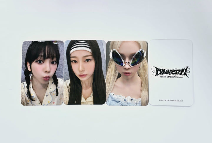 Aespa "Armageddon : The Mystery Circle" - Yes24 Count Down Live Event Photocard (Zine Ver.) [24.06.26] - HALLYUSUPERSTORE