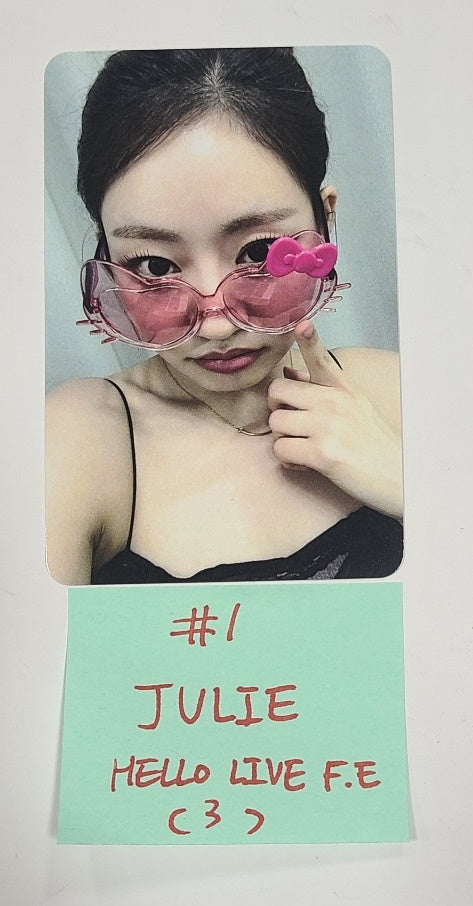 KISS OF LIFE "Midas Touch" - HelloLive Fansign Event Photocard Round 3 [24.6.27] - HALLYUSUPERSTORE