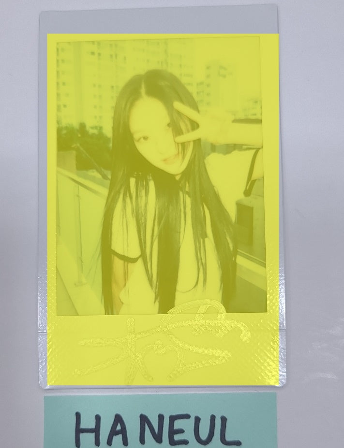 Haneul (Of KISS OF LIFE) "KISS OF LIFE" - Hand Autographed(Signed) Polaroid [23.06.27] - HALLYUSUPERSTORE