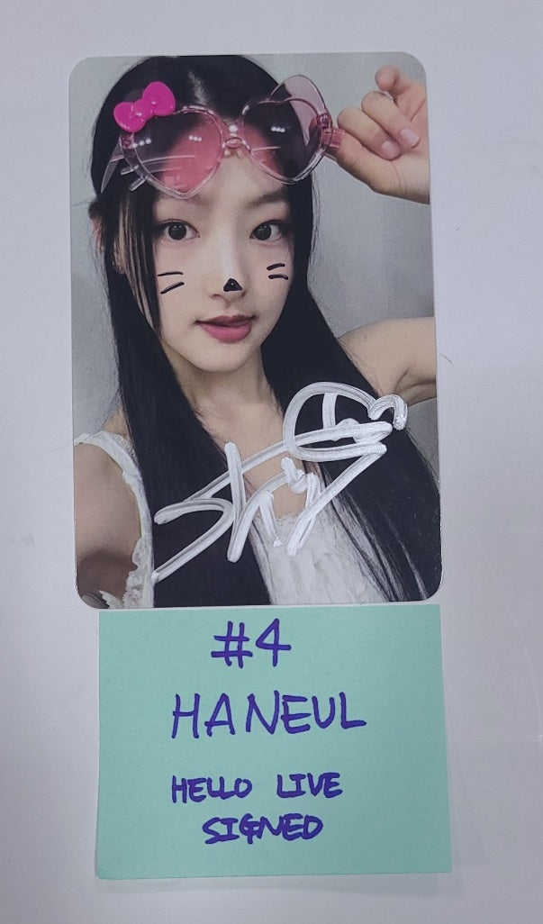 KISS OF LIFE "Midas Touch" - Hand Autographed(Signed) Photocard [24.6.27] - HALLYUSUPERSTORE