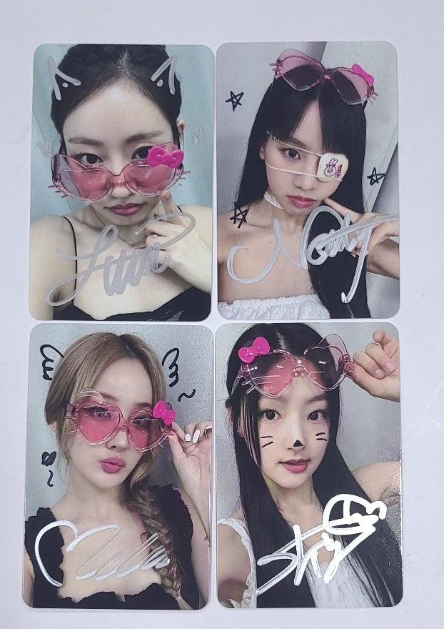 KISS OF LIFE "Midas Touch" - Hand Autographed(Signed) Photocard [24.6.27] - HALLYUSUPERSTORE