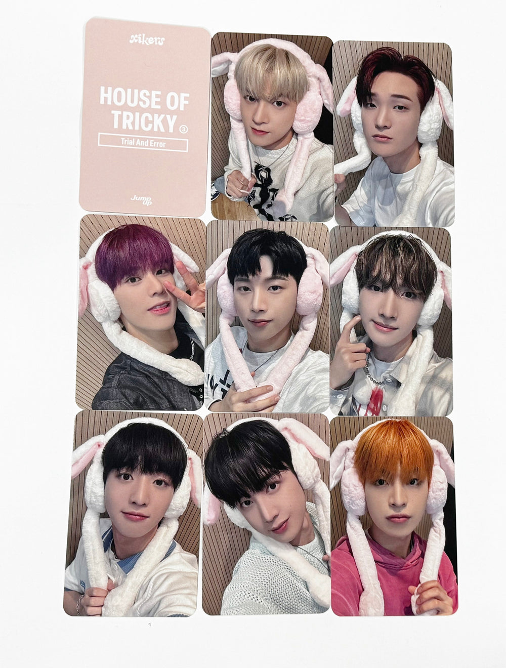 Xikers "HOUSE OF TRICKY : Trial And Error" - Jump Up Fansign Event Photocard [24.6.28] - HALLYUSUPERSTORE