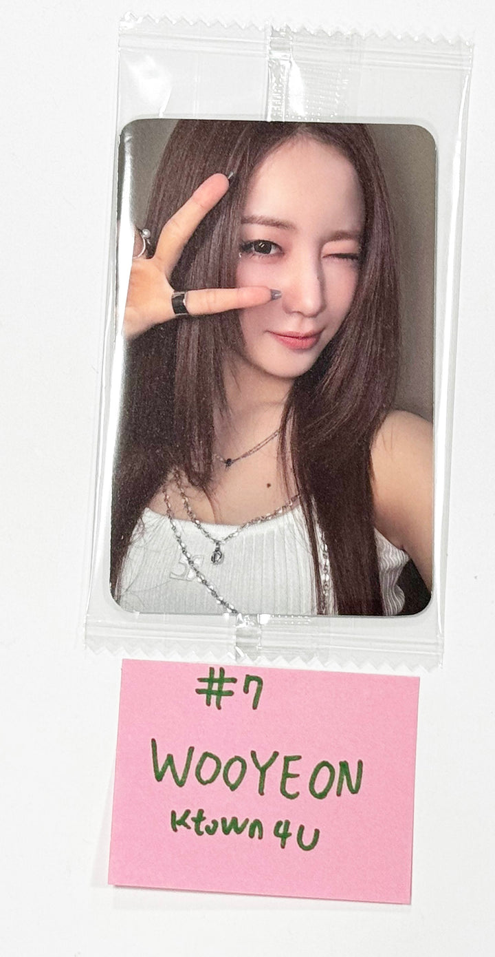 WOOAH "UNFRAMED" - [Ktown4U, Music Plant] Pre-Order Benefit &amp; Makestar Fansign Event Photocard [24.6.28] - HALLYUSUPERSTORE