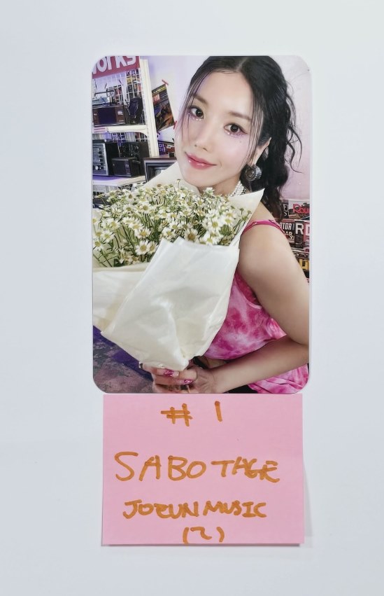 KWON EUNBI "SABOTAGE" - [Joeun Music, Dear My Muse] Fansign Event Photocard [24.6.28] - HALLYUSUPERSTORE