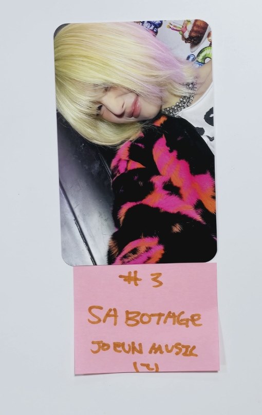 KWON EUNBI "SABOTAGE" - [Joeun Music, Dear My Muse] Fansign Event Photocard [24.6.28] - HALLYUSUPERSTORE