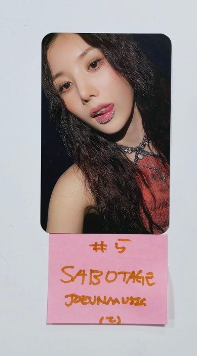 KWON EUNBI "SABOTAGE" - [Joeun Music, Dear My Muse] Fansign Event Photocard [24.6.28] - HALLYUSUPERSTORE