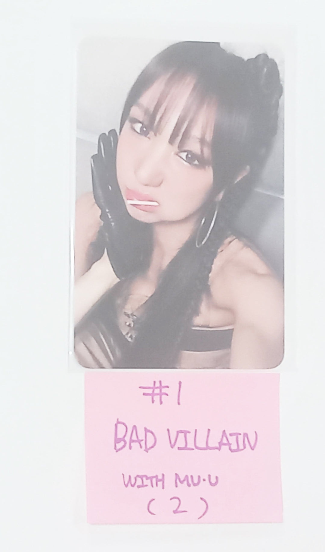 BADVILLAIN "OVERSTEP" - Withmuu Fansign Event Photocard [24.6.28] - HALLYUSUPERSTORE