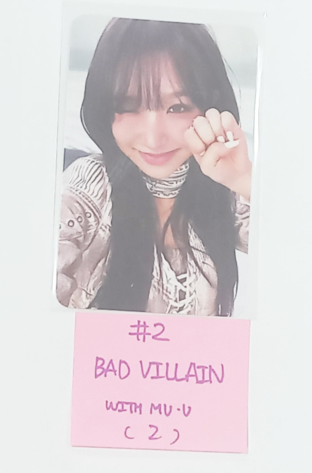 BADVILLAIN "OVERSTEP" - Withmuu Fansign Event Photocard [24.6.28] - HALLYUSUPERSTORE