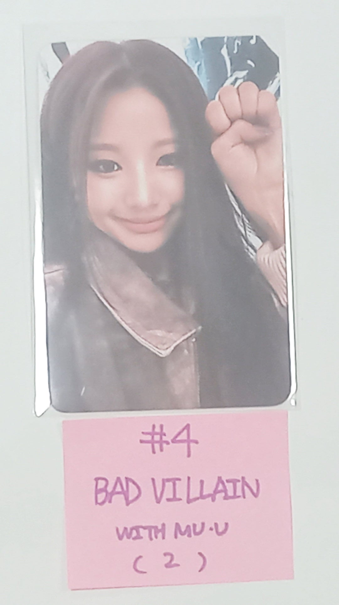 BADVILLAIN "OVERSTEP" - Withmuu Fansign Event Photocard [24.6.28] - HALLYUSUPERSTORE