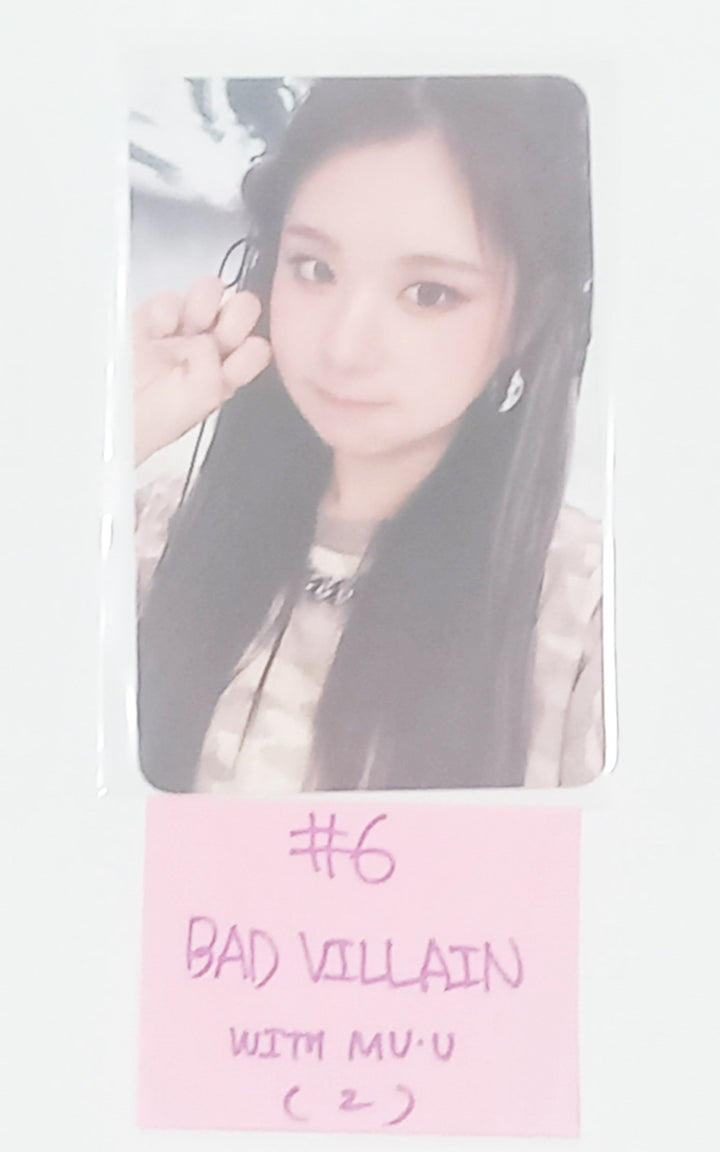 BADVILLAIN "OVERSTEP" - Withmuu Fansign Event Photocard [24.6.28] - HALLYUSUPERSTORE
