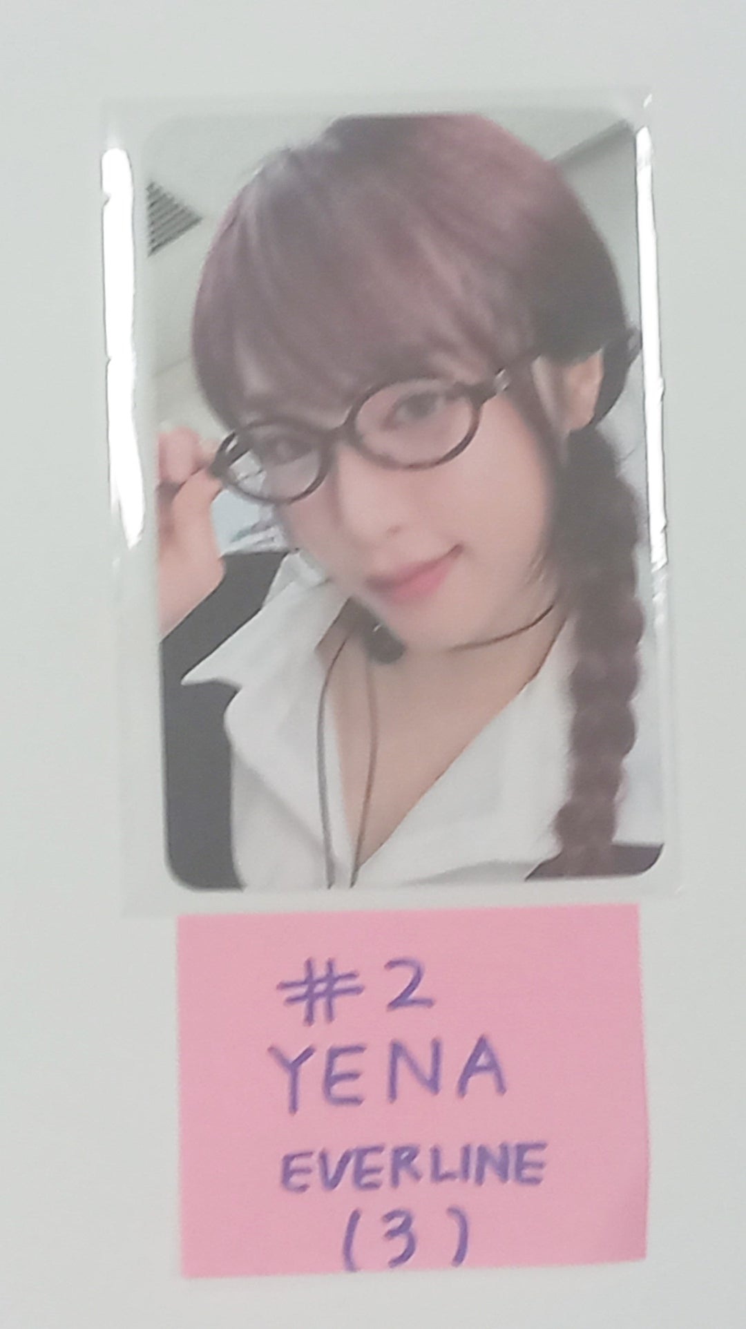 YENA "Good Morning" - Everline Fansign Event Photocard [24.6.28] - HALLYUSUPERSTORE