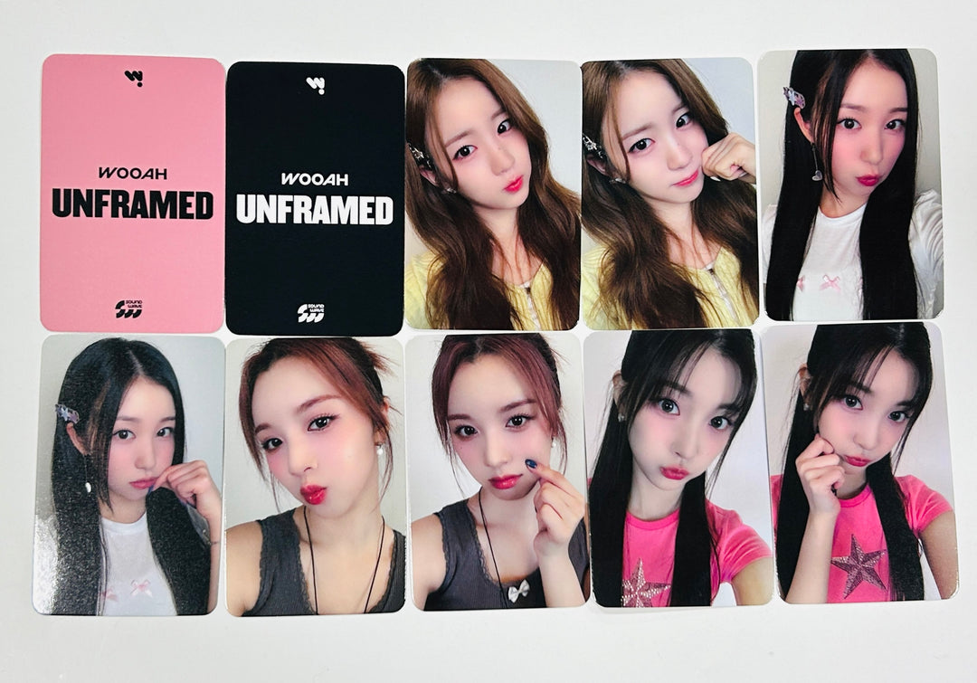 Wooah "Unframed" - Soundwave Fansign Event Photocard [StayG Ver.] [24.7.1] - HALLYUSUPERSTORE