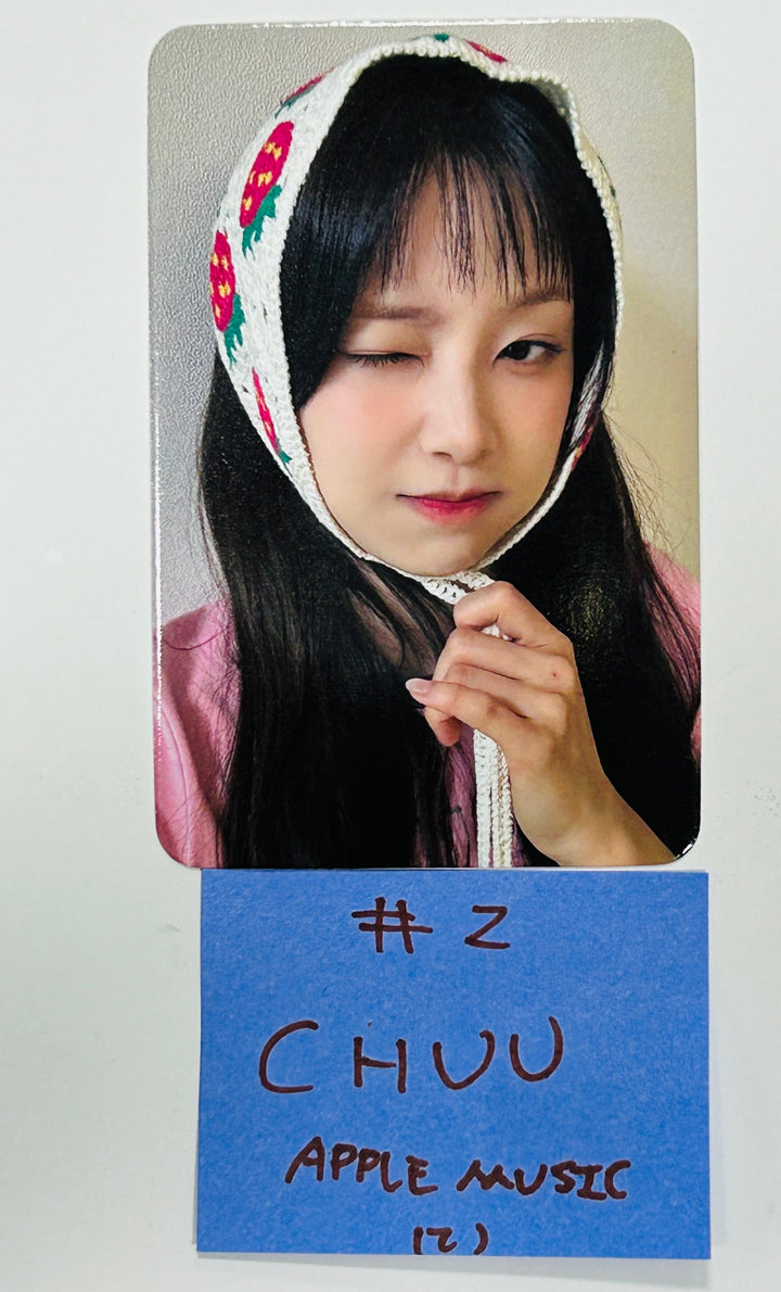 CHUU "Strawberry Rush" - Apple Music Fansign Event Photocard [24.7.1] - HALLYUSUPERSTORE