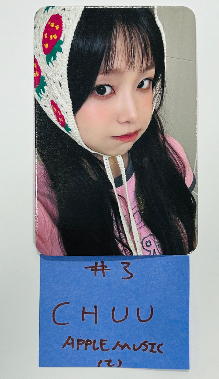 CHUU "Strawberry Rush" - Apple Music Fansign Event Photocard [24.7.1] - HALLYUSUPERSTORE