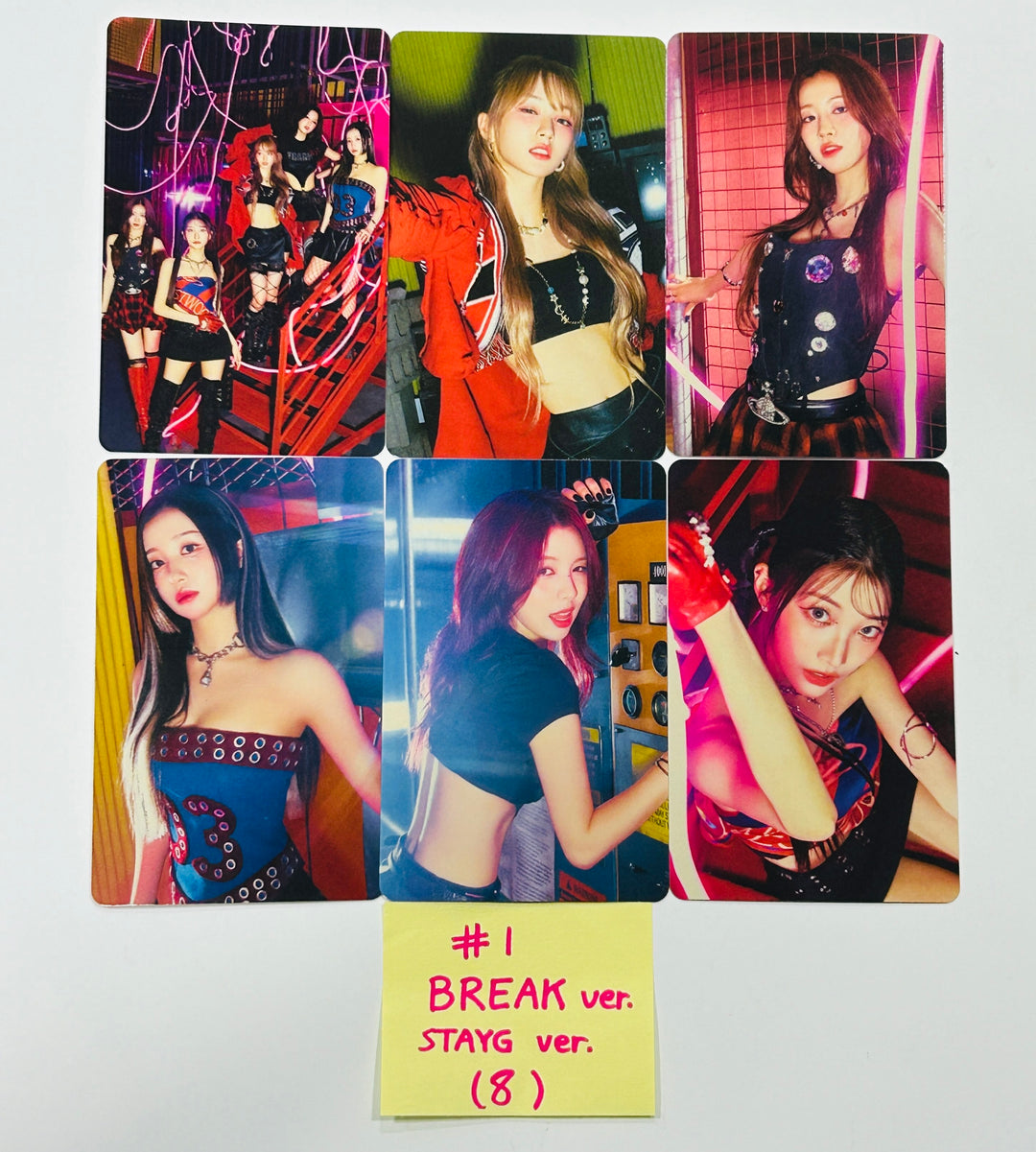 Wooah "Unframed" - Official Photocard [StayG Ver.] [24.7.1] - HALLYUSUPERSTORE