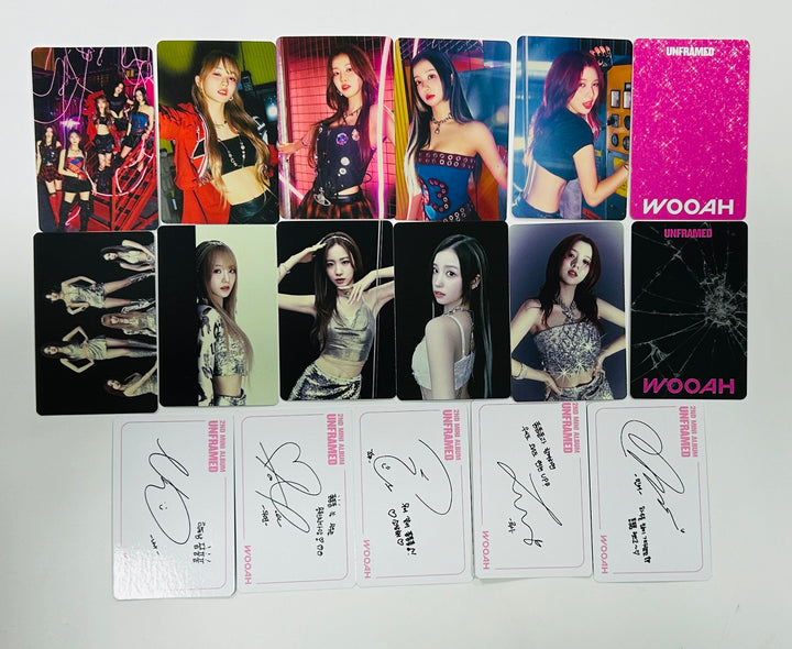 Wooah "Unframed" - Official Photocard [StayG Ver.] [24.7.1] - HALLYUSUPERSTORE