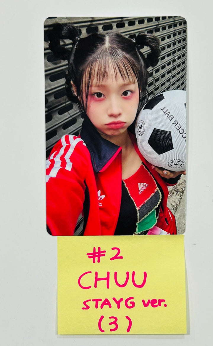 CHUU "Strawberry Rush" - Official Photocard (STAYG Album Ver.) [24.7.1] - HALLYUSUPERSTORE