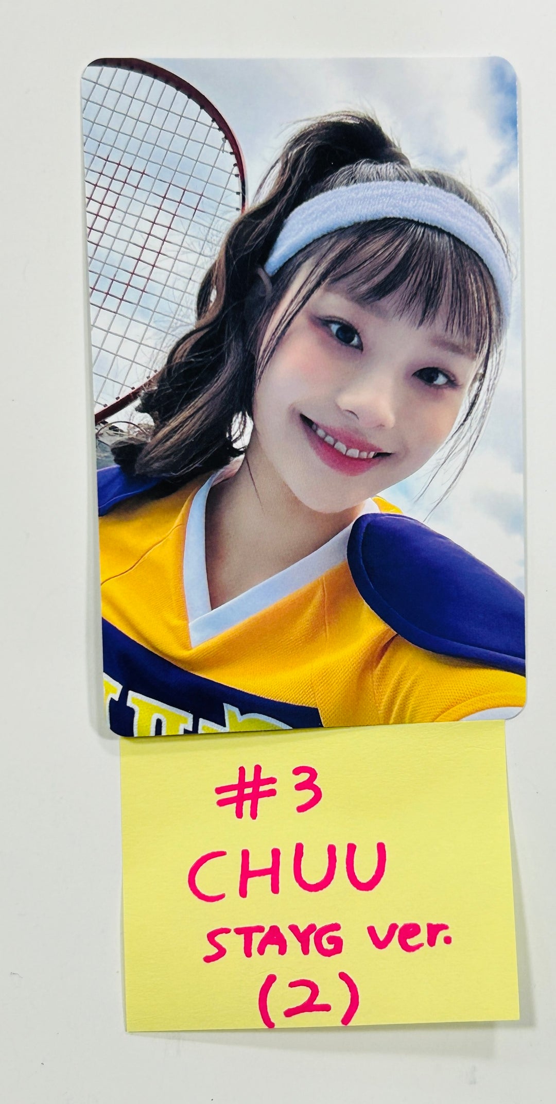 CHUU "Strawberry Rush" - Official Photocard (STAYG Album Ver.) [24.7.1] - HALLYUSUPERSTORE