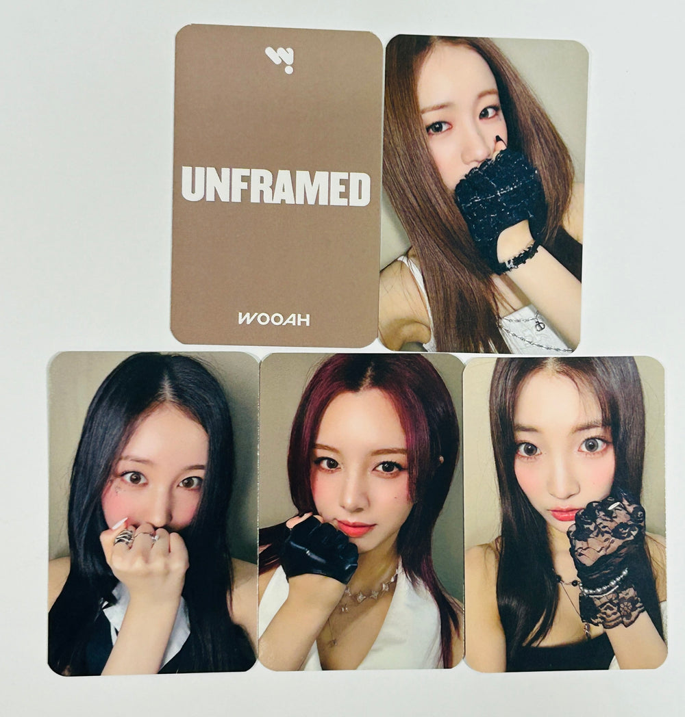 Wooah "Unframed" - Apple Music Fansign Event Photocard Round 2 [24.7.2] - HALLYUSUPERSTORE