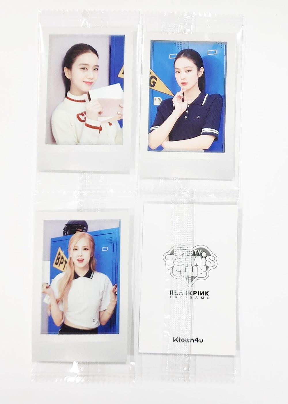 BLACKPINK "BLACKPINK THE GAME PHOTOCARD COLLECTION SPORTY BLACKPINK" - Ktown4U Pre-Order Benefit Photocard [24.7.4] - HALLYUSUPERSTORE