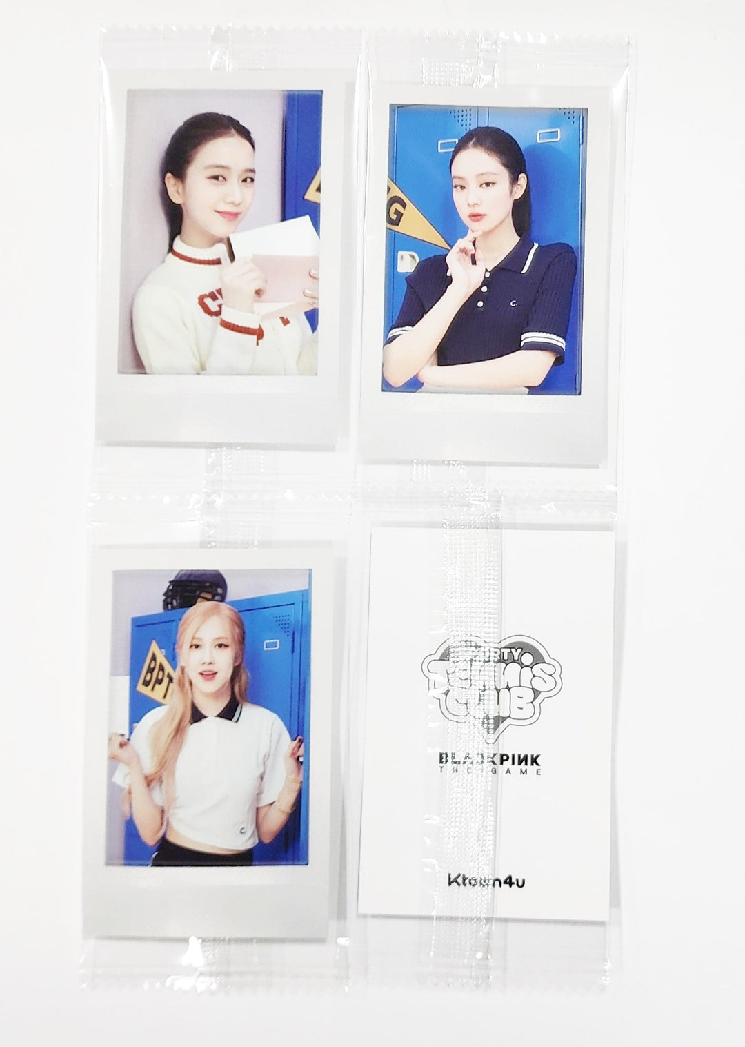 BLACKPINK "BLACKPINK THE GAME PHOTOCARD COLLECTION SPORTY BLACKPINK" - Ktown4U Pre-Order Benefit Photocard [24.7.4] - HALLYUSUPERSTORE