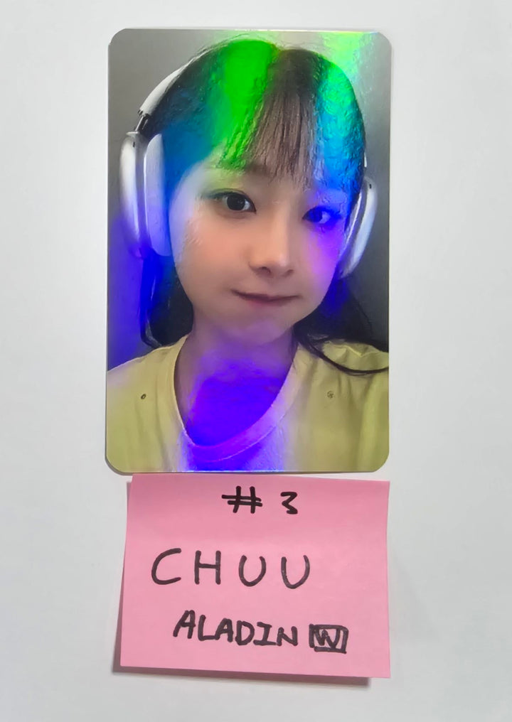 CHUU "Strawberry Rush" - Aladin Fansign Event Winner Hologram Photocard [24.7.5] - HALLYUSUPERSTORE